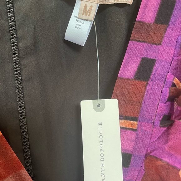 Anthropologie Hutch Long Sleeve Deep V Romper - Picture 7 of 8